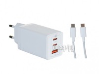 Фото Baseus GaN5 Pro Fast Charger USB - 2xUSB-C 65W + cable USB Type-C CCGAN65E5 / CCGP120202