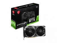 Фото MSI RTX 3060 Ti Ventus 2X 8GD6X OC 1410Mhz PCI-E 4.0 8192Mb 19000Mhz 256 bit HDMI 3xDP