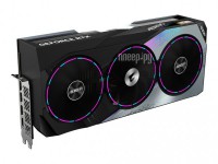 Фото GigaByte GeForce RTX 4080 Aorus Master 2210Mhz PCI-E 4.0 16384Mb 22400Mhz 256 bit HDMI DP GV-N4080AORUS M-16GD