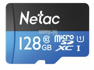 Фото 128Gb - Netac microSDHC P500 NT02P500STN-128G-S