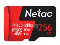 Фото 256Gb - Netac microSDHC P500 PRO NT02P500PRO-256G-S