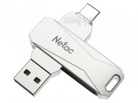 Фото 512Gb - Netac U782C USB 3.0 + Type-C NT03U782C-512G-30PN