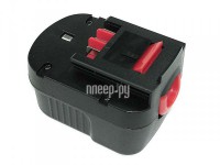 Фото Аккумулятор Vbparts для Black & Decker A12/A12E/A12EX/A12-XJ/FS120B/FSB12/HPB12 12V 1.5Ah 020639