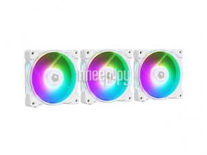 Фото ID-Cooling ZF-12025-ARGB Trio Snow 3in1 120mm BOX