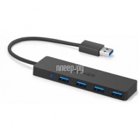Фото Хаб Anker 4-Port Ultra Slim USB3.0 UN Black A7516016