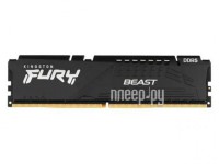 Фото Kingston Fury Beast Black DDR5 DIMM 6000MHz PC-48000 CL40 - 32Gb KF560C40BB-32