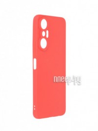 Фото Чехол BoraSCO для Infinix Hot 20s Silicone Matte Red 71248