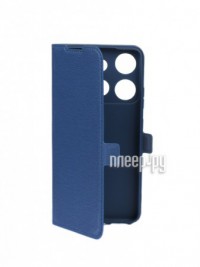 Фото Чехол DF для Infinix Smart 7 / Tecno Spark Go 2023 / Tecno Pop 7 Pro Blue inFlip-22