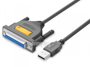Фото Ugreen US167 USB-A to DB25 2m Grey 20224