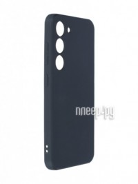 Фото Чехол iBox для Samsung Galaxy S23 с защитой камеры и подложкой Silicone Black УТ000033675