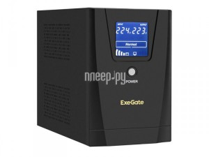Фото ExeGate SpecialPro Smart LLB-1600.LCD.AVR.2SH.3C13 / EX292804RUS