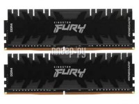 Фото Kingston Fury Renegade Black DDR4 DIMM 3600MHz PC28800 CL18 - 64Gb KIT (2x32Gb) KF436C18RBK2/64