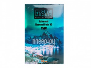 Фото Термопрокладка FrostMining Exstremal Termal Pads V2 15W/mk 2mm TP1520