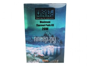 Фото Термопрокладка FrostMining Maximum Termal Pads V2 20W/mk 0.5mm TP2005