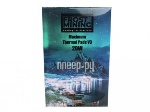 Фото Термопрокладка FrostMining Maximum Termal Pads V2 20W/mk 2.5mm TP2025
