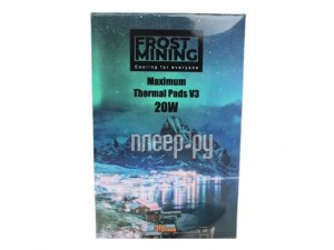 Фото Термопрокладка FrostMining Maximum Termal Pads V2 20W/mk 3mm TP2030
