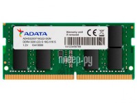 Фото A-Data DDR4 SO-DIMM 3200MHz PC4-25600 CL22 - 16Gb AD4S320016G22-RGN