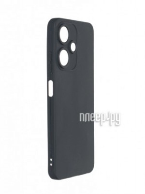 Фото Чехол DF для Infinix Hot 30i Silicone Black inCase-27