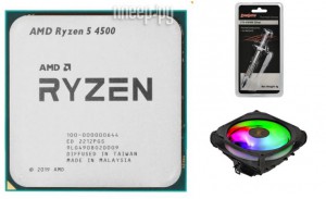 Фото AMD Ryzen 5 4500 (3600MHz/AM4/L3 8192Kb) 100-000000644 OEM Выгодный набор + подарок серт. 200Р!!!