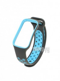 Фото Ремешок Red Line для Xiaomi Redmi Smart Band 2 Silicone Black-Blue УТ000033942