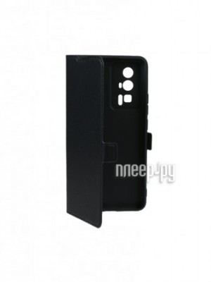 Фото Чехол DF для Poco F5 Pro Black poFlip-17