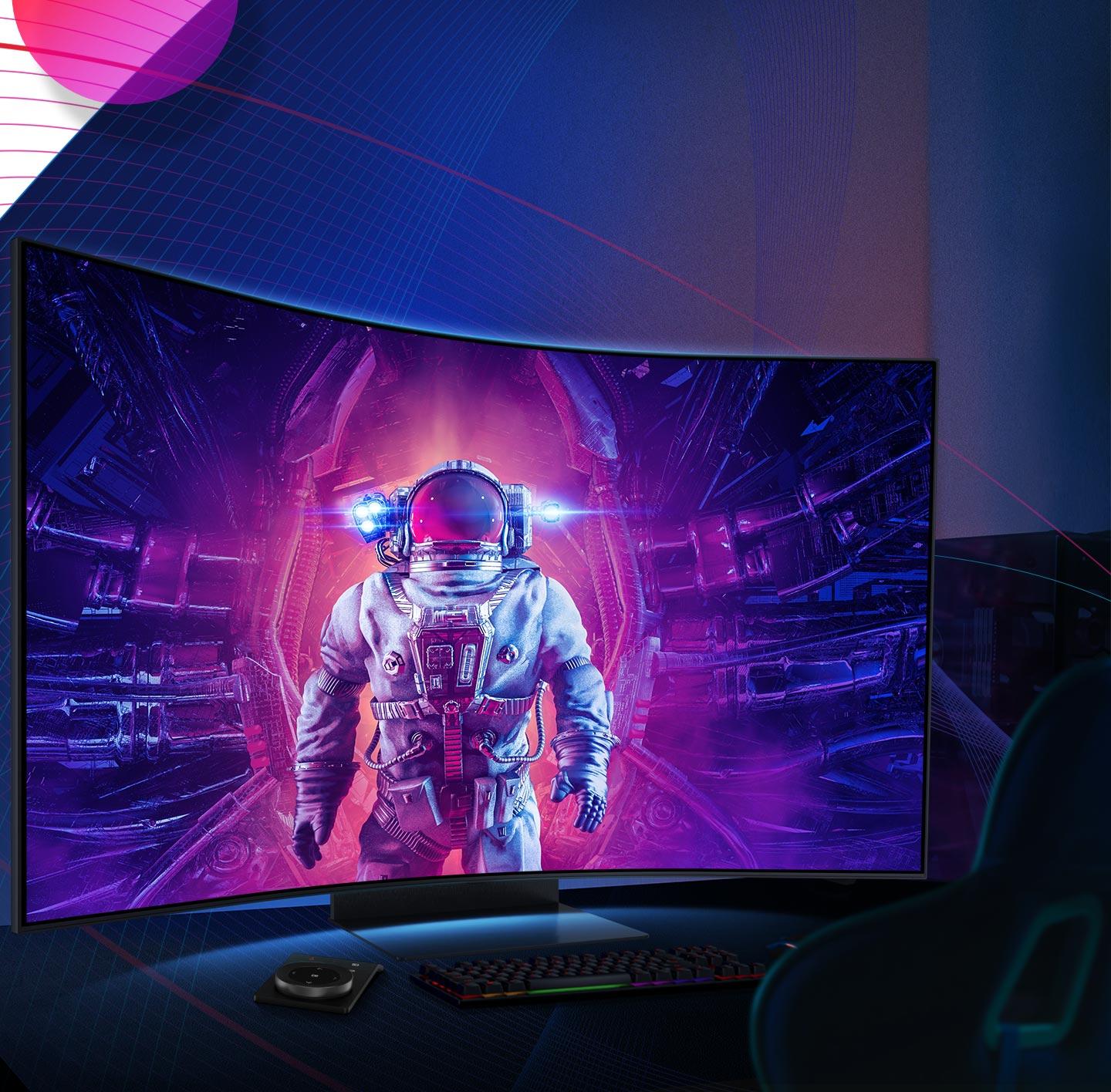 Купить Samsung Odyssey Ark S55BG970NI по низкой цене в Москве | Интернет  магазин Плеер.ру