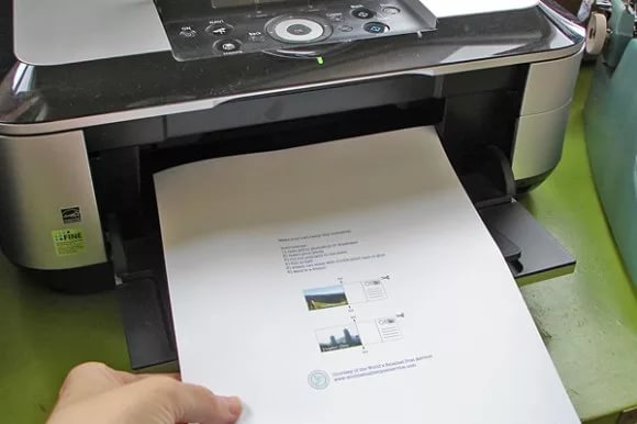 Печать фото на принтере hp