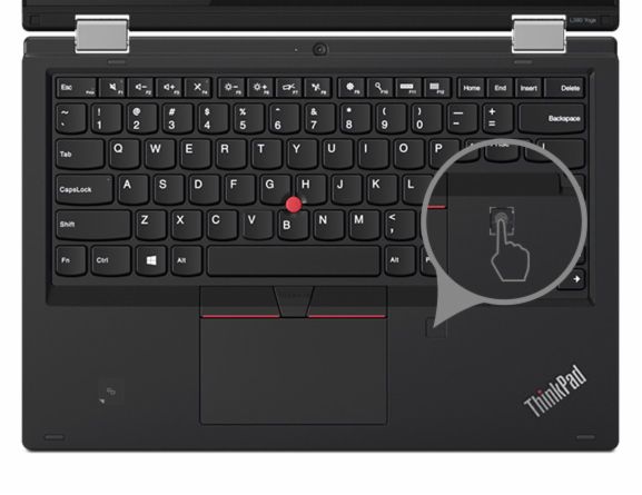 Thinkpad отпечаток пальца