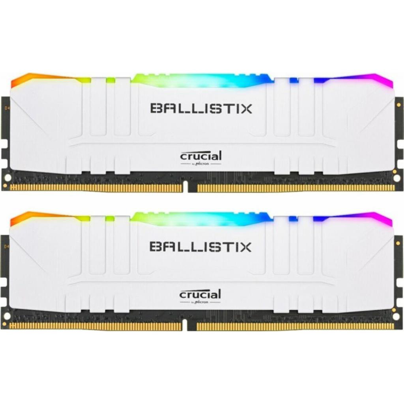 Память 3200 мгц. Crucial Ballistix RGB bl8g32c16u4wl. Crucial Ballistix RGB ddr4. Оперативная память crucial Ballistix White. Crucial Ballistix 3200 rgb8x2.