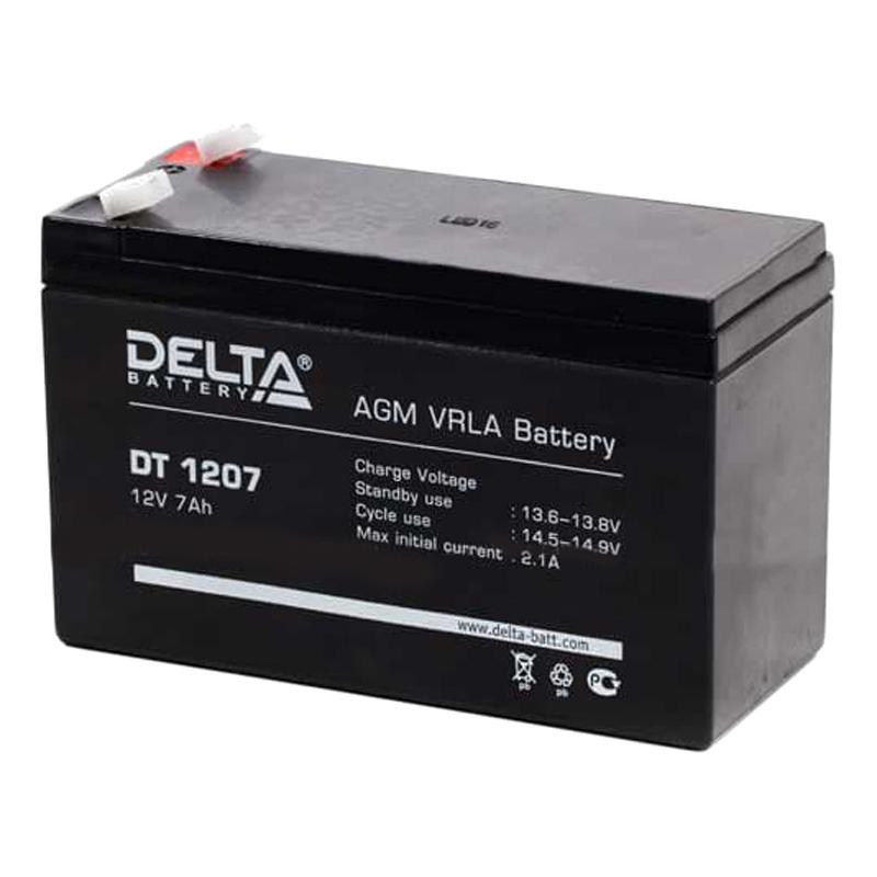 Аккумулятор delta dt 1207