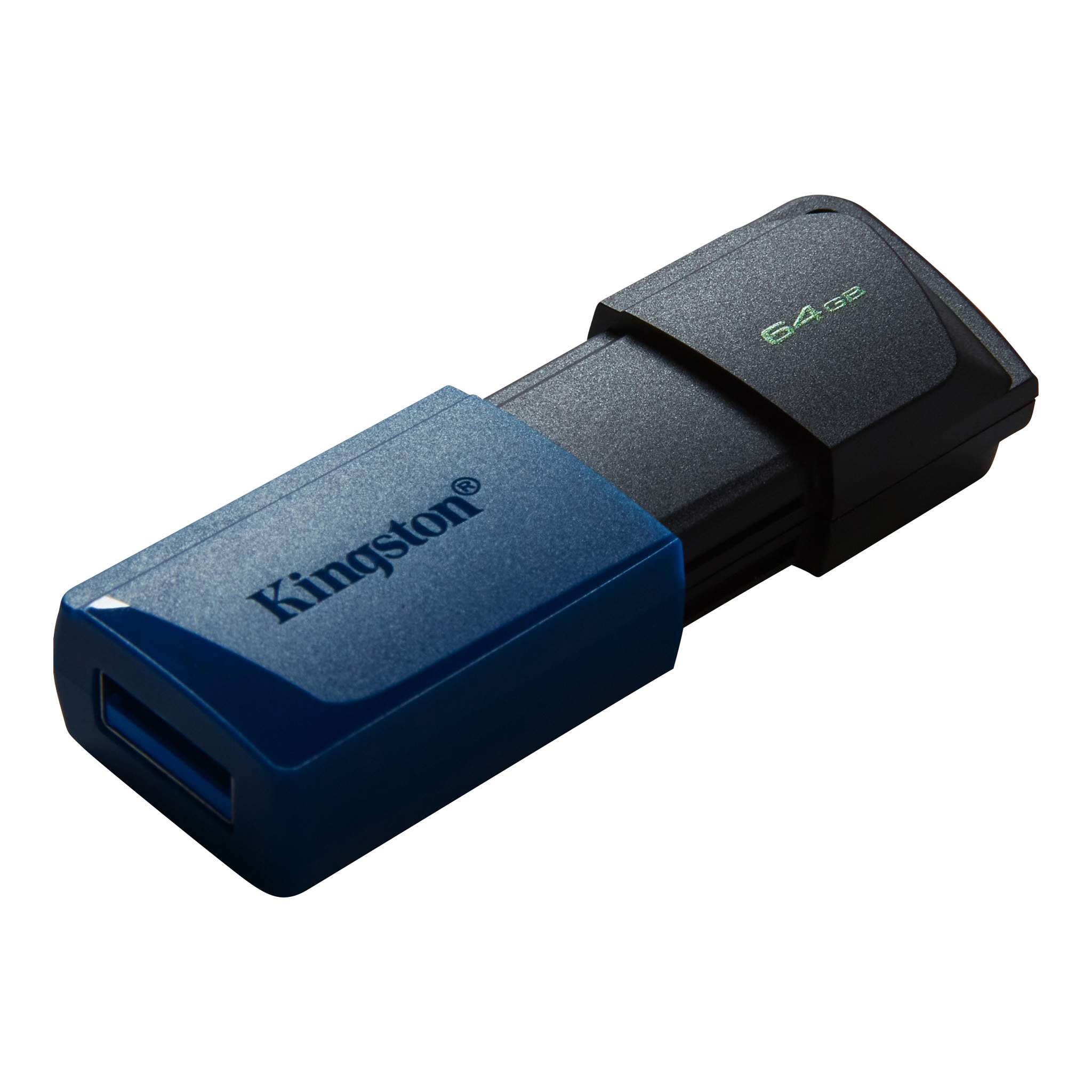 Купить 64Gb - Kingston USB 3.2 Gen 1 DataTraveler Exodia M Black-Blue  DTXM/64GB по низкой цене в Москве || Интернет магазин Плеер.ру