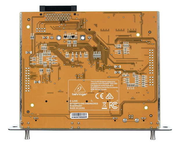 Behringer x usb карта расширения