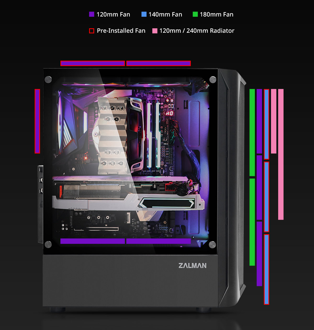 Zalman n4. Компьютерный корпус Zalman n4. Корпус для ПК Zalman n4. Zalman n4 купить. Zalman RGB программа помпа.