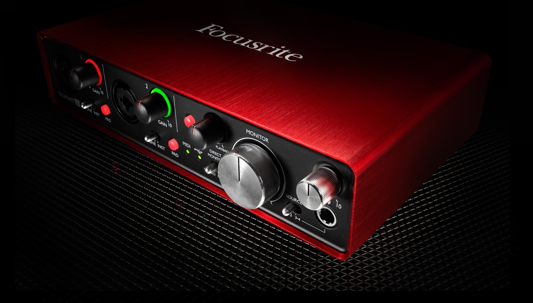 Звуковая карта focusrite scarlett 2i4 2nd gen