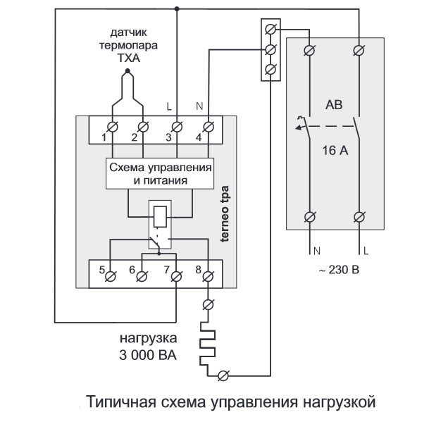 Jung регулятор теплого пола схема подключения