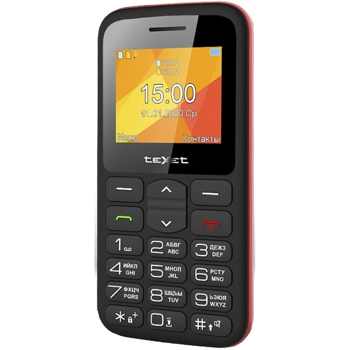 Купить teXet TM-B323 Black-Red по низкой цене в Москве || Интернет магазин  Плеер.ру